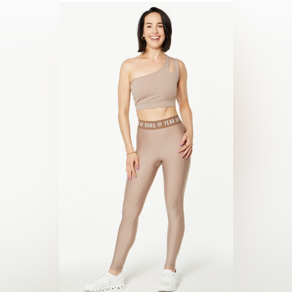 YEAR OF OURS Tan Set Size Large NWT!